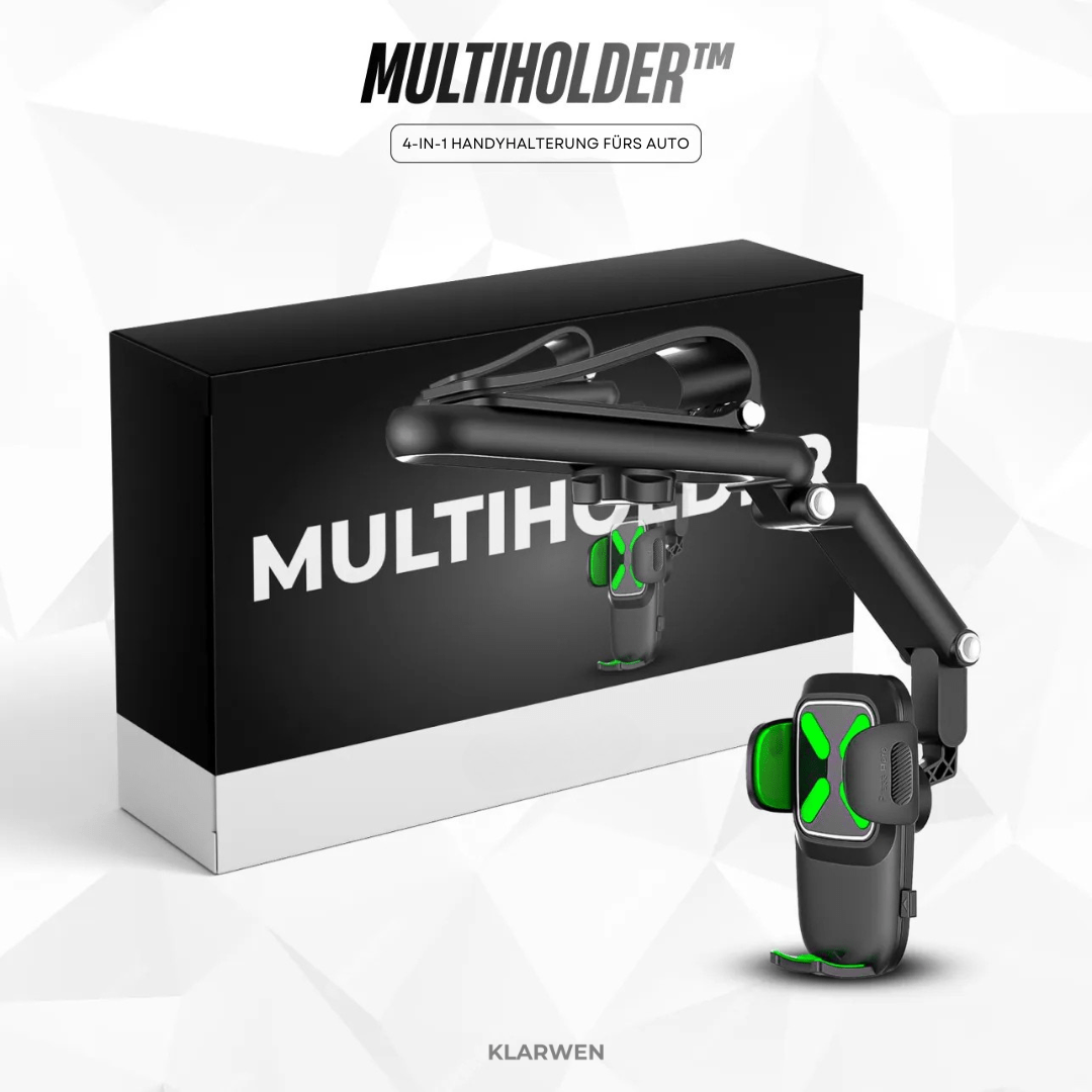MultiHolder™ 4-in-1 Handyhalterung fürs Auto
