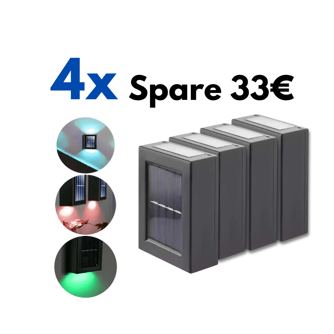 Solar Doppelseitiger Strahler