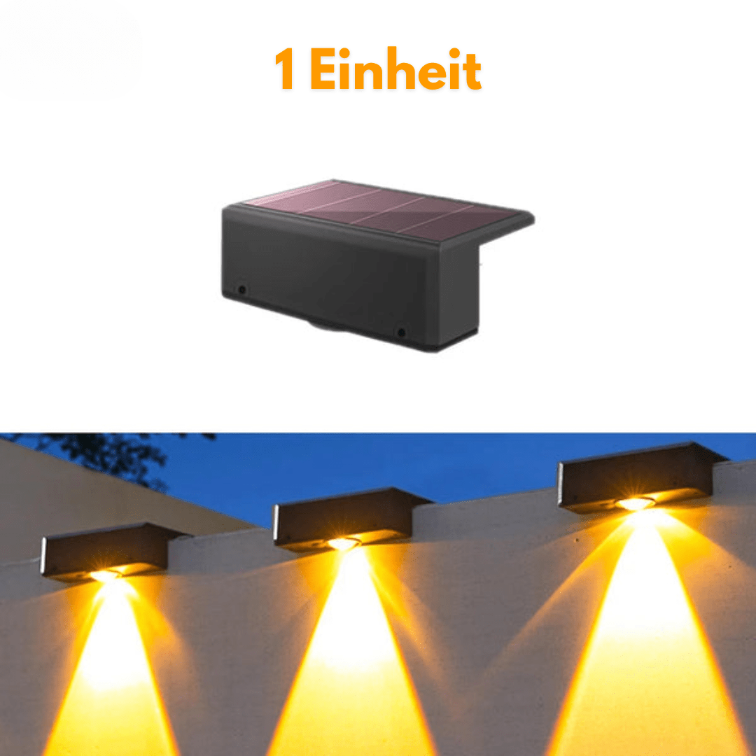 Solar Wandbeleuchtung für Außenbereiche