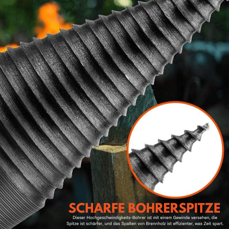 Hex-Schaft Brennholz-Bohrer