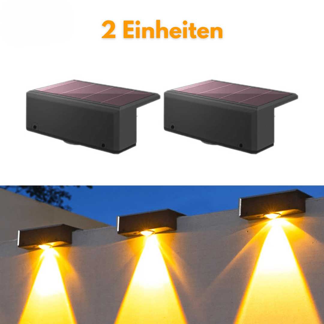 Solar Wandbeleuchtung für Außenbereiche