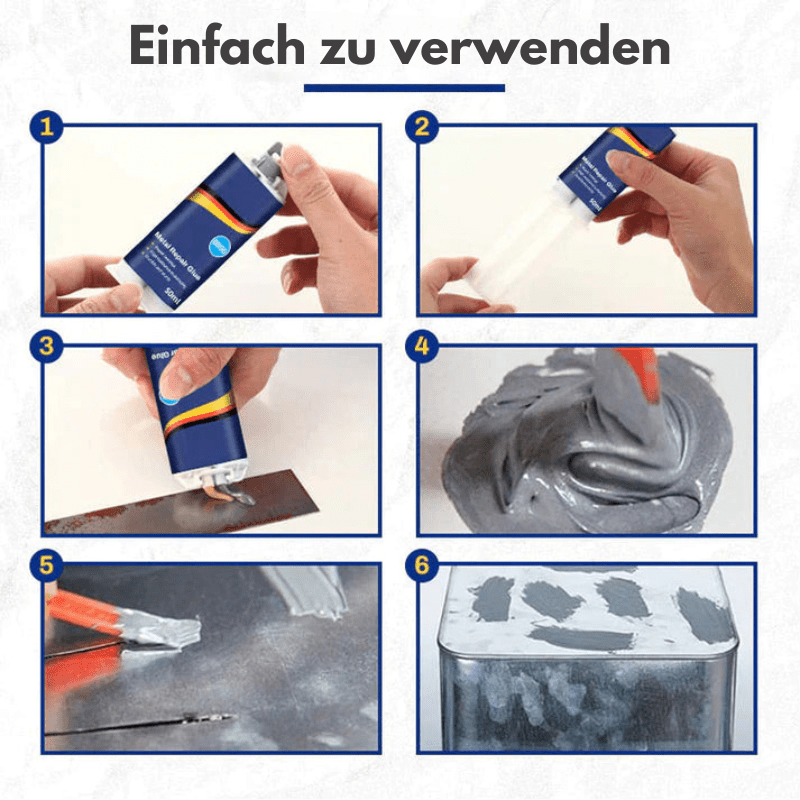 Metall-Reparaturkleber