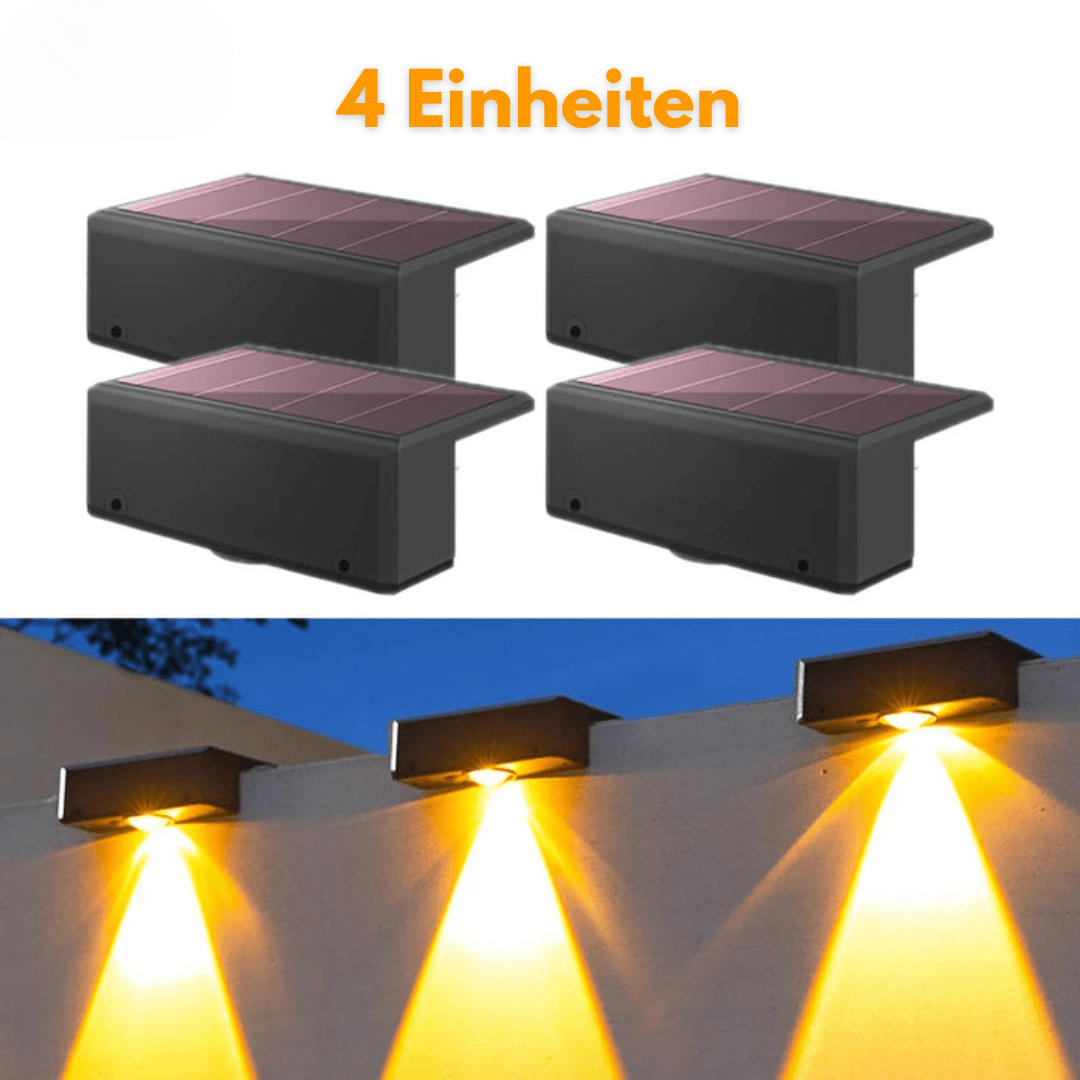 Solar Wandbeleuchtung für Außenbereiche