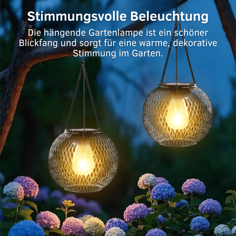 LumaGlow™ – Solar-Hängelampe Outdoor