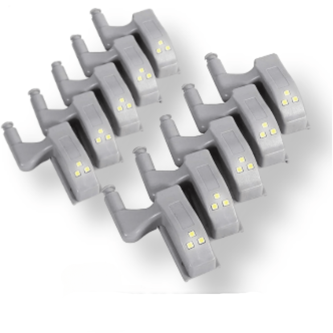 LED-Beleuchtung für Schränke mit Türscharnier-Sensor