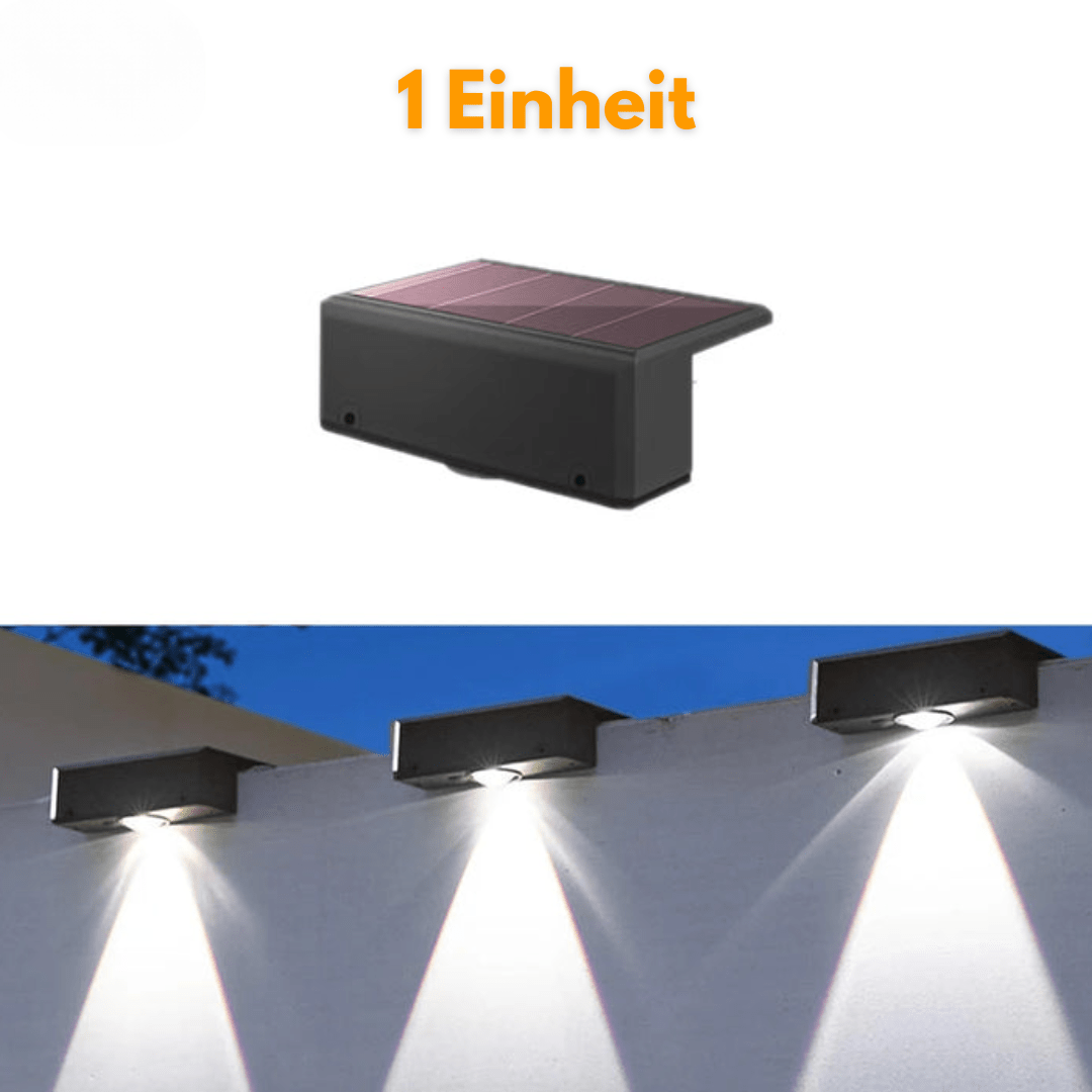 Solar Wandbeleuchtung für Außenbereiche