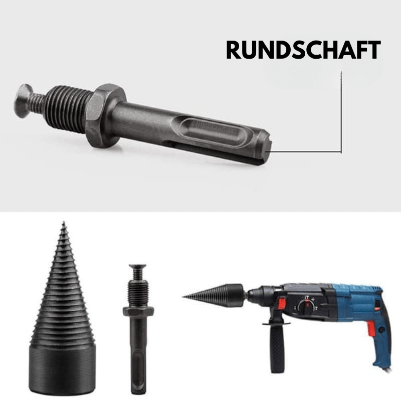Hex-Schaft Brennholz-Bohrer