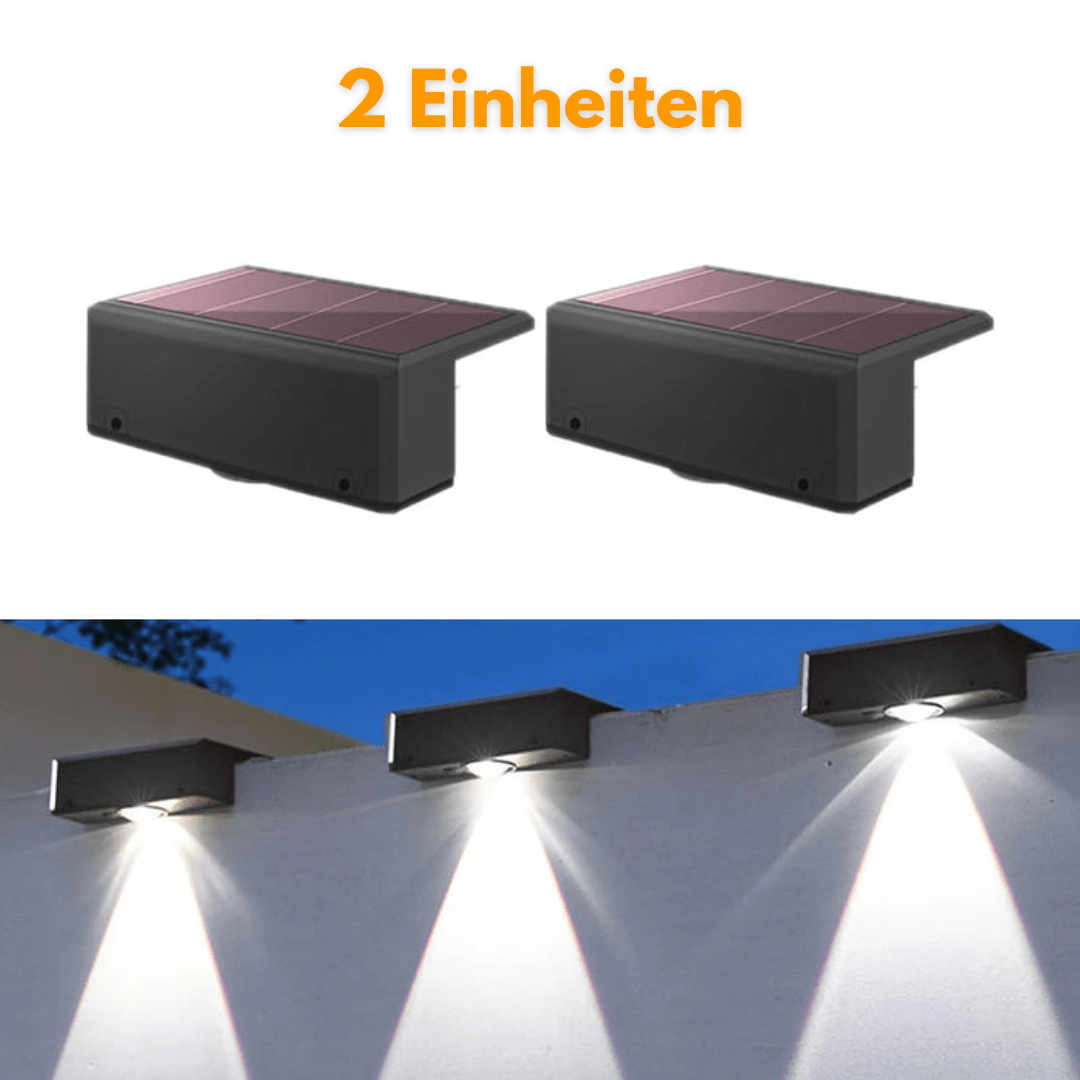 Solar Wandbeleuchtung für Außenbereiche