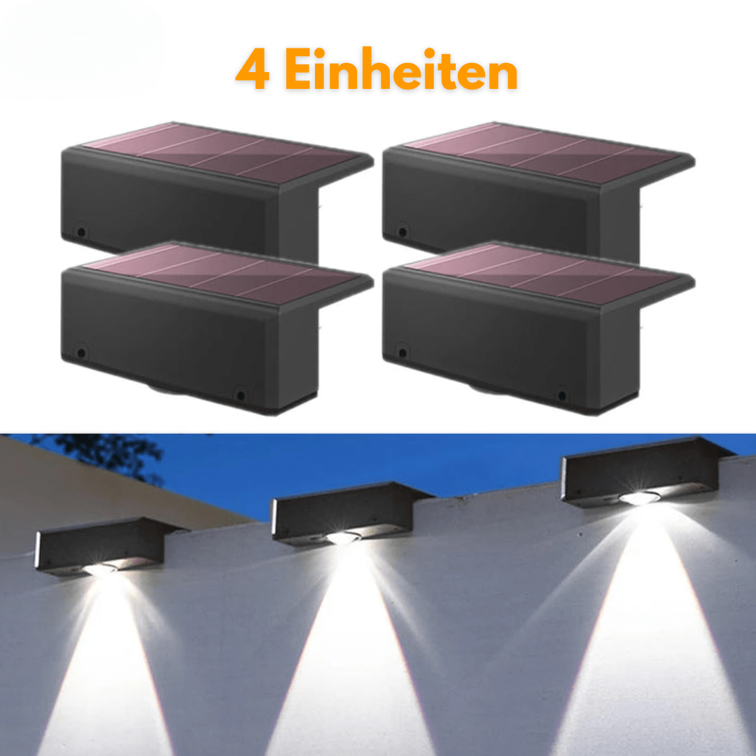Solar Wandbeleuchtung für Außenbereiche