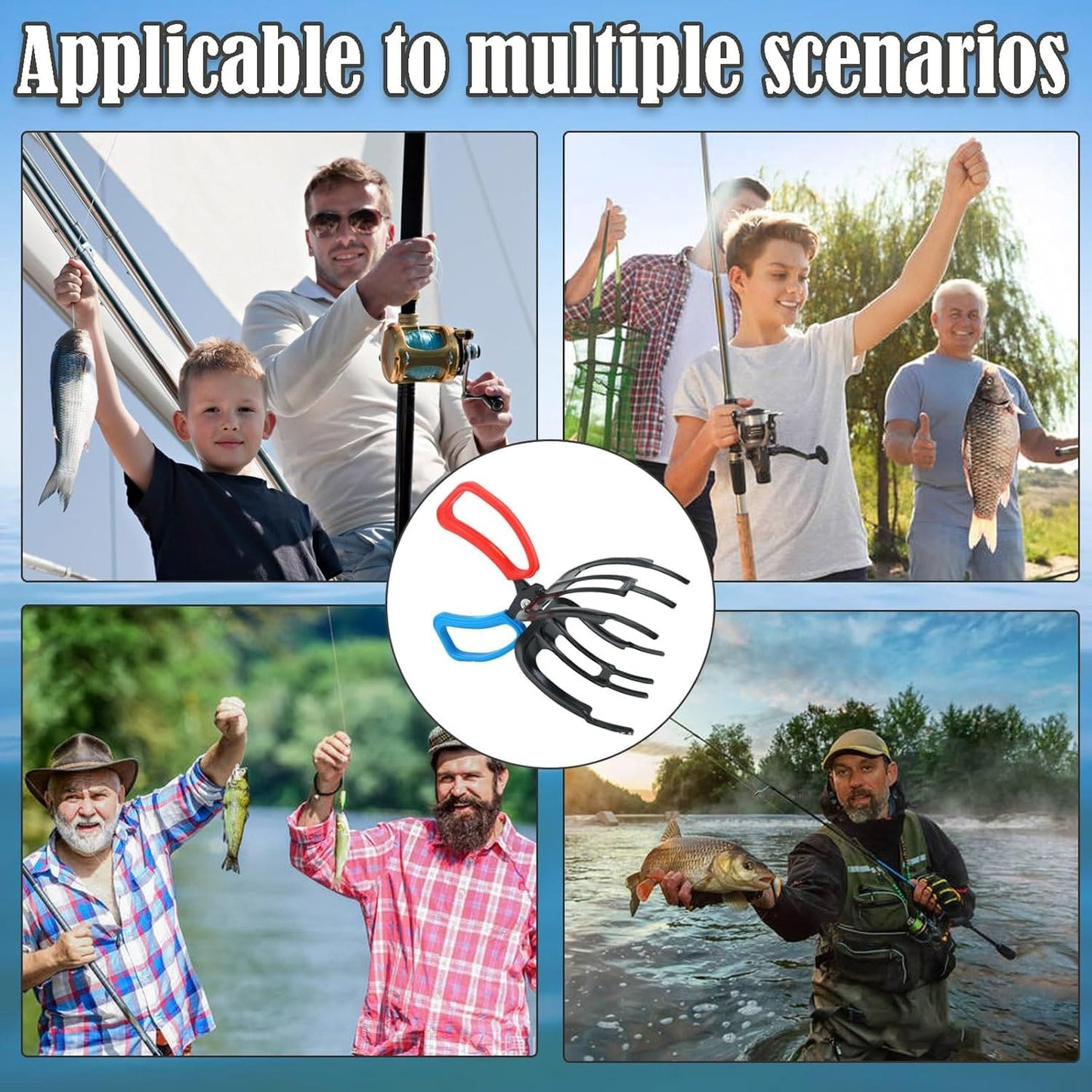 Anglerzange Greifer Metall Fischkontrolle