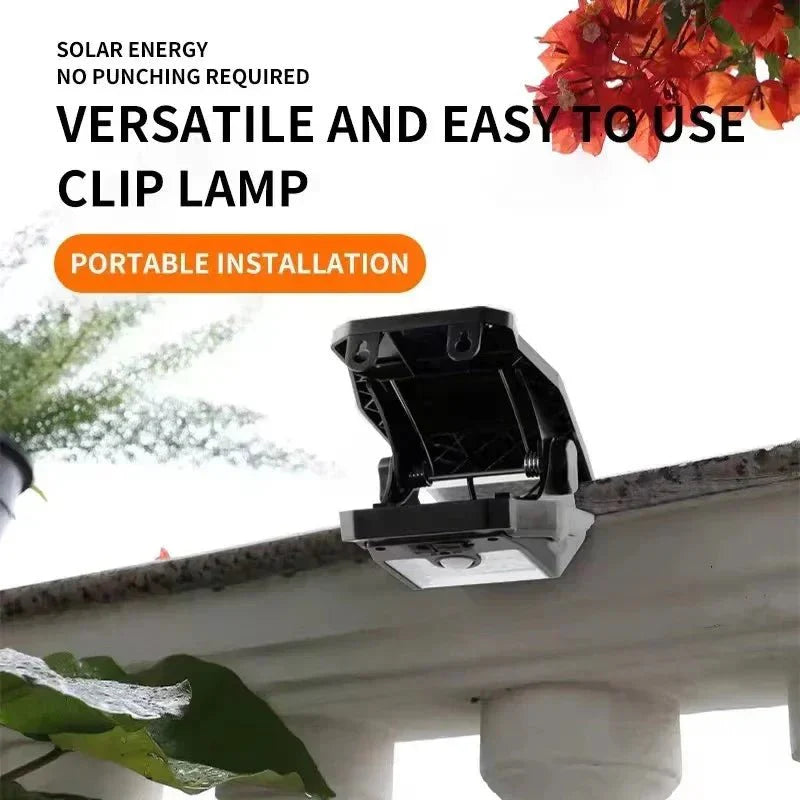Luxclip™ – Solarbetriebene Clip-Lampe