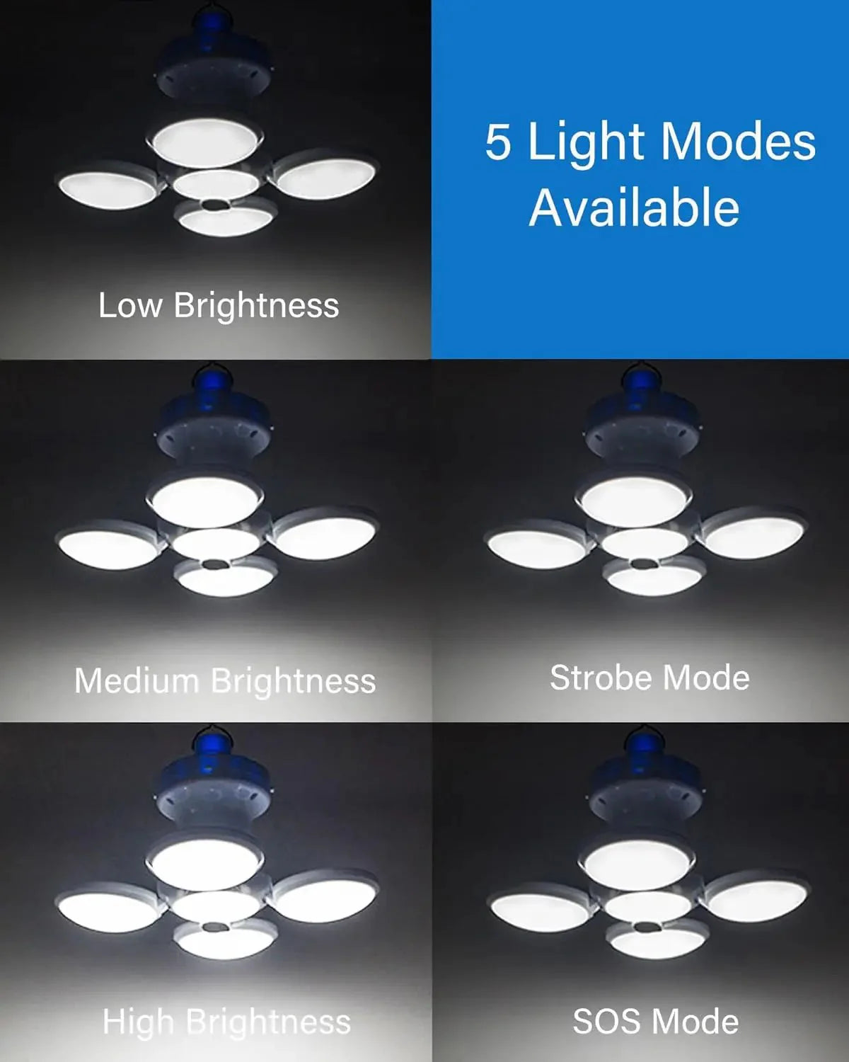 Faltbare 2-in-1 Solarlampe FOLDGLAZE
