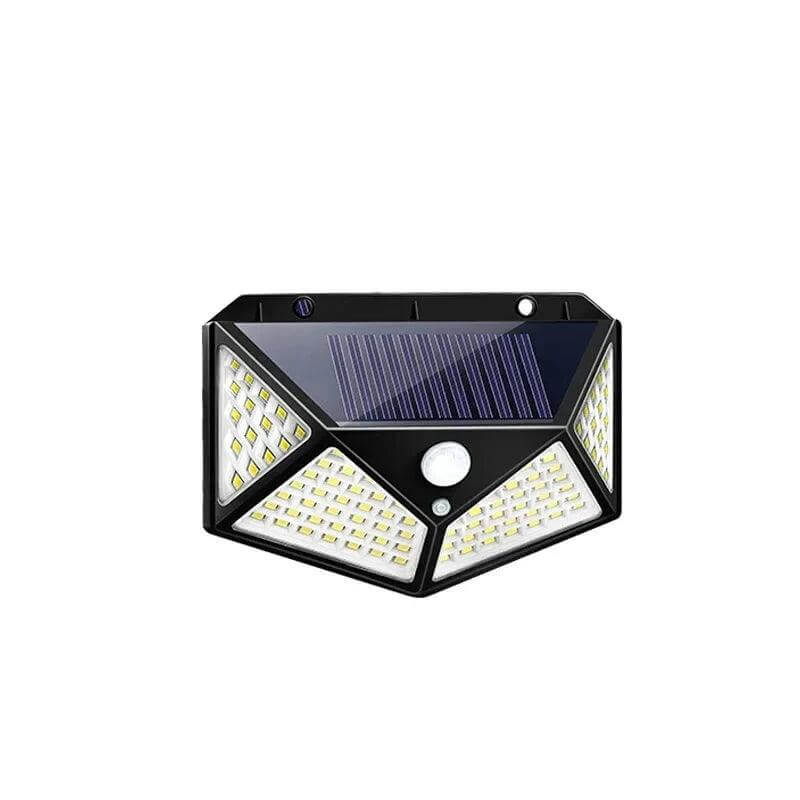 100 LED Solar Wandleuchte