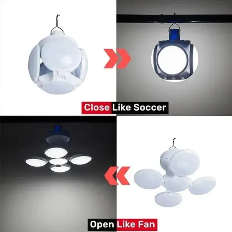 Faltbare 2-in-1 Solarlampe FOLDGLAZE