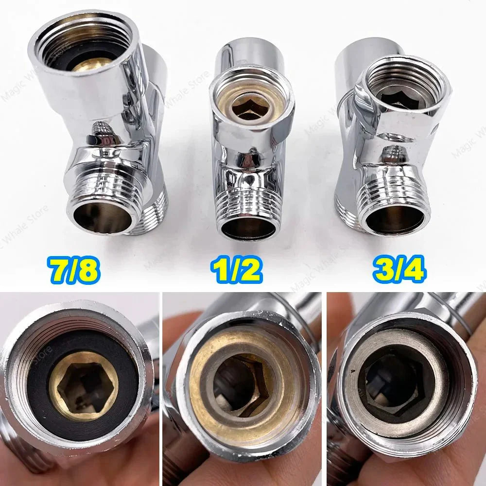 CleanJet™ – Hand-Bidet Sprühkopf-Set mit Schlauch & T-Adapter