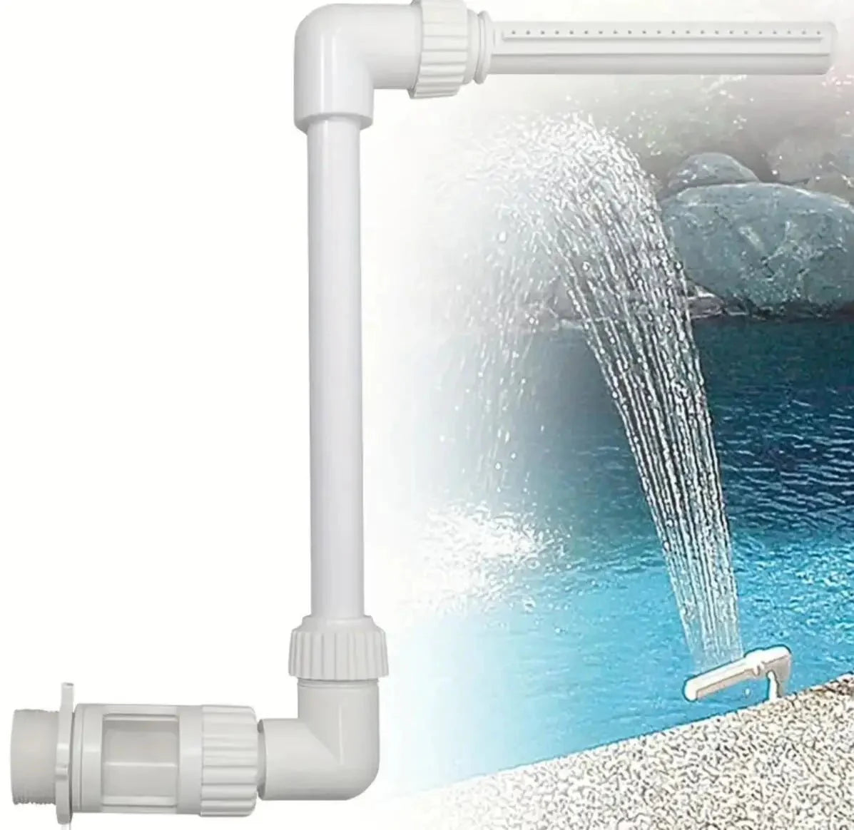 HydroJet™ – Poolbrunnen für Rücklaufdüse