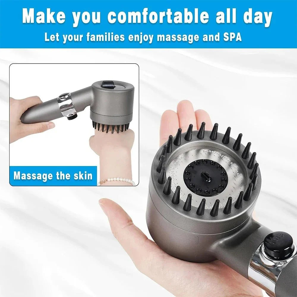 HydroSpa™ – Handbrause mit Filter & Hochdruck-Massage