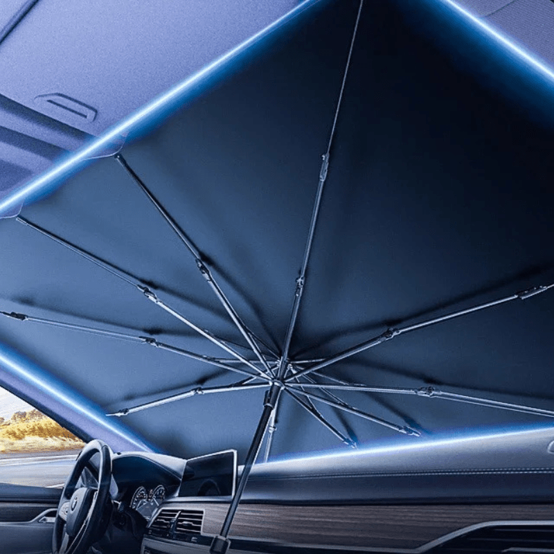 SunFold™ – Faltbarer Sonnenschutzschirm für die Windschutzscheibe