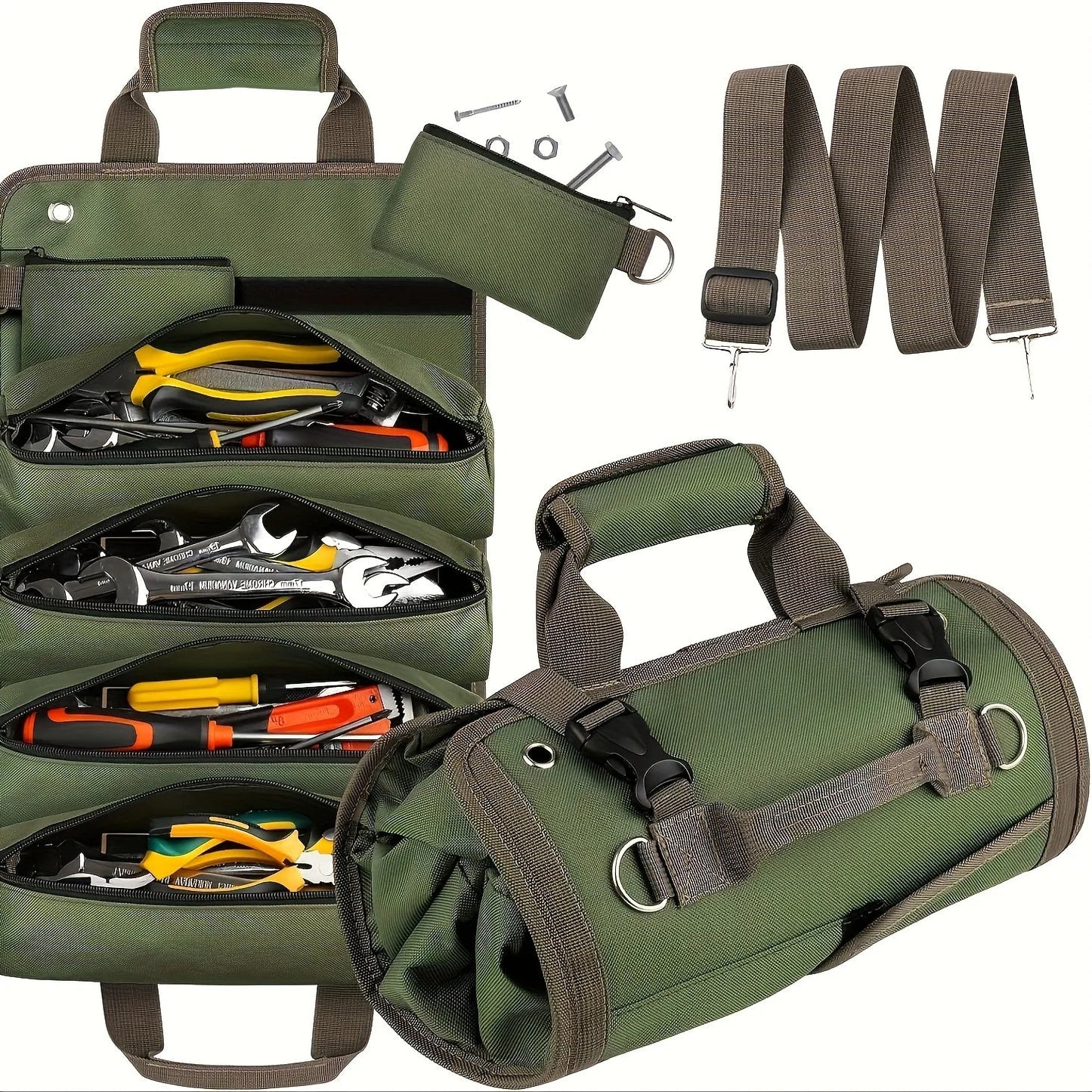 ToolRoll™ – Robuste Werkzeugtasche zum Aufrollen für Profis